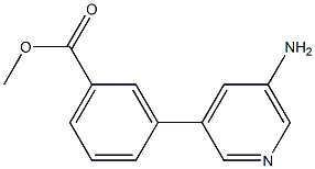 Methyl 3-(5-aMinopyridin-3-yl)benzoate CAS#: 1258626-34-4