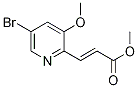 Methyl 3-(5-bromo-3-methoxypyridin-2-yl)acrylate CAS#: 1138443-99-8