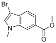 Methyl 3-Bromo-1-methylindole-6-carboxylate CAS#: 1186663-45-5
