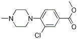 Methyl 3-Chloro-4-(4-Methylpiperazino)benzoate CAS#: 1256633-29-0