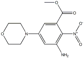 Methyl 3-aMino-5-Morpholino-2-nitrobenzoate CAS#: 1203486-58-1