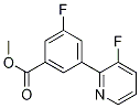 Methyl 3-fluoro-5-(3-fluoropyridin-2-yl)benzoate CAS#: 1365273-04-6