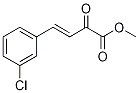 Methyl (3E)-4-(3-chlorophenyl)-2-oxobut-3-enoate CAS#: 1112238-35-3