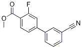 Methyl 4-(3-cyanophenyl)-2-fluorobenzoate CAS#: 1365272-67-8