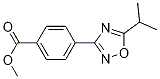 Methyl 4-(5-Isopropyl-1,2,4-oxadiazol-3-yl)benzoate CAS#: 1166756-82-6
