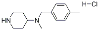 Methyl-(4-Methyl-benzyl)-piperidin-4-yl-aMine hydrochloride CAS#: 1289388-64-2