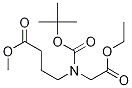 Methyl 4-[N-Boc-N-(2-ethoxy-2-oxoethyl)aMino]butanoate CAS#: 1256633-34-7