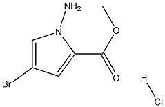 Methyl 4-broMo-1-aMinopyrrole-2-carboxylate hydrochloride CAS#: 1208361-39-0