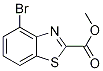 Methyl 4-broMobenzo[d]thiazole-2-carboxylate CAS#: 1187928-62-6