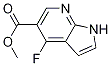 Methyl 4-fluoro-1H-pyrrolo[2,3-b]pyridine-5-carboxylate CAS#: 1234615-74-7