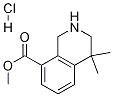 Methyl 4,4-diMethyl-1,2,3,4-tetrahydroisoquinoline-8-carboxylate hydrochloride CAS#: 1203686-89-8