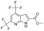 Methyl 4,6-bis(trifluoromethyl)-1H-pyrrolo[2,3-b]pyridine-2-carboxylate CAS#: 1146081-29-9