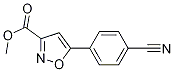 Methyl 5-(4-Cyanophenyl)isoxazole-3-carboxylate CAS#: 1375064-41-7