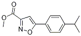 Methyl 5-(4-Isopropylphenyl)isoxazole-3-carboxylate CAS#: 1375064-54-2