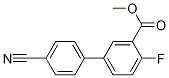 Methyl 5-(4-cyanophenyl)-2-fluorobenzoate CAS#: 1365272-84-9