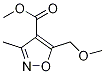 Methyl 5-(MethoxyMethyl)-3-Methylisoxazol-4-carboxylate CAS#: 1108712-47-5