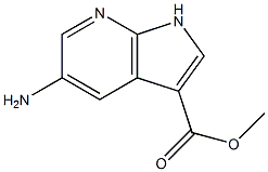 Methyl 5-aMino-7-azaindole-3-carboxylate CAS#: 1234616-01-3
