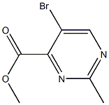Methyl 5-broMo-2-MethylpyriMidine-4-carboxylate CAS#: 1211530-20-9