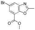Methyl 5-bromo-2-methyl-1,3-benzoxazole-7-carboxylate CAS#: 1221792-65-9