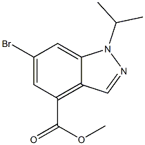Methyl 6-broMo-l-(l- Methylethyl)-lH-indazole-4-carboxylate CAS#: 1346702-52-0