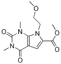 Methyl 7-(2-Methoxyethyl)-1,3-diMethyl-2,4-dioxo-2,3,4,7-tetrahydro-1H-pyrrolo[2,3-d]pyriMidine-6-carboxylate, 96% CAS#: 1086386-34-6