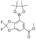 Methyl2,2-difluoro-7-(4,4,5,5-tetramethyl-1,3,2-dioxaborolan-2-yl)benzo[d][1,3]dioxole-5-carboxylate CAS#: 1150271-58-1