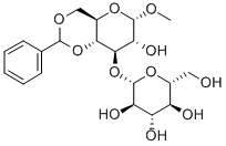 Methyl4,6-O-benzylidene-3-O-(b-D-glucopyranoside)-a-D-glucopyranoside CAS#: 72656-05-4