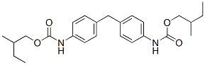 [Methylenebis(4,1-phenylene)]bis(carbamic acid)bis(2-methylbutyl) ester CAS#: 71412-41-4