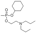Methylphosphonic acid cyclohexyl 2-(dipropylamino)ethyl ester CAS#: 71293-86-2