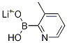 Monolithium 3-Methylpyridine-2-boronate CAS#: 1256345-65-9