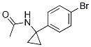 N-[1-(4-Bromophenyl)cyclopropyl]acetamide CAS#: 1330750-29-2