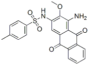 N-(1-amino-9,10-dihydro-2-methoxy-9,10-dioxoanthryl)-4-methylbenzenesulphonamide CAS#: 71412-03-8