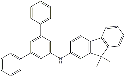 N-([1,1':3',1''-terphenyl]-5'-yl)-9,9-dimethyl-9H-fluoren-2-amine CAS#: 1372778-68-1