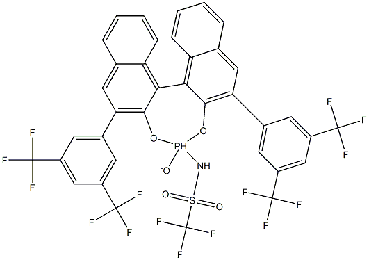 N-[(11bS)-2,6-bis[3,5-bis(trifluoromethyl)phenyl]-4-oxidodinaphtho[2,1-d:1',2'-f][1,3,2]dioxaphosphepin-4-yl]-1,1,1-trifluoro-Methanesulfonamide CAS#: 1236120-02-7