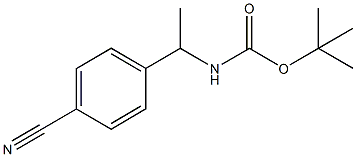 N-[(1R)-1-(4-Cyanophenyl)ethyl]carbamic acid tert-butyl este CAS#: 1149727-73-0