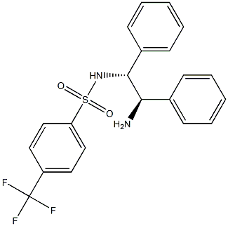 N-[(1R,2R)-2-aMino-1,2-diphenylethyl]-4-(trifluoroMethyl)-BenzenesulfonaMide CAS#: 1105576-13-3