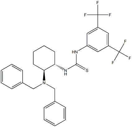 N-[(1S,2S)-2-[bis(phenylMethyl)aMino]cyclohexyl]-N'-[3,5-bis(trifluoroMethyl)phenyl]-Thiourea CAS#: 1233369-39-5