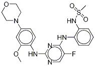 N-(2-(2-(2-Methoxy-4-MorpholinophenylaMino)-5-fluoropyriMidin-4-ylaMino)phenyl)MethanesulfonaMide CAS#: 1191911-26-8
