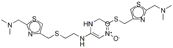 N'-[2-[[[2-[(DiMethylaMino)Methyl]-4-thiazolyl]Methyl]thio]ethyl] Nizatidine CAS#: 1193434-63-7