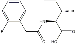 N-[2-(2-Fluorophenyl)acetyl]-isoleucine CAS#: 1101832-85-2