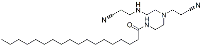 N-[2-[(2-cyanoethyl)[2-[(2-cyanoethyl)amino]ethyl]amino]ethyl]stearamide CAS#: 70682-67-6