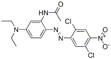 N-[2-[(2,5-dichloro-4-nitrophenyl)azo]-5-(diethylamino)phenyl]acetamide CAS#: 72616-77-4