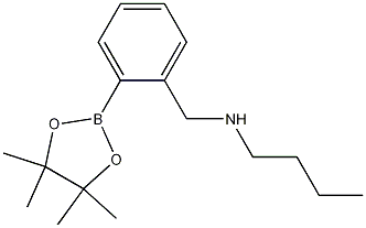 N-[2-(4,4,5,5-Tetramethyl-1,3,2-dioxaborolan-2-yl)benzyl]butan-1-amine CAS#: 1256359-08-6