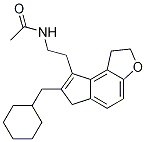 N-{2-[7-(CyclohexylMethyl)-1,6-dihydro-2H-indeno[5,4-b]-furan-8-yl]ethyl}acetaMide CAS#: 1287785-08-3