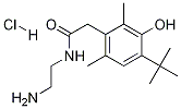 N-(2-AMinoethyl)-2-[4-(1,1-diMethylethyl)-3-hydroxy-2,6-diMethylphenyl]acetaMide Hydrochloride CAS#: 1391053-50-1