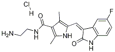N-(2-AMinoethyl)-5-[(Z)-(5-fluoro-1,2-dihydro-2-oxo-3H-indol-3-ylidene)Methyl]-2,4-diMethyl-1H-pyrrole-3-carboxaMide Hydrochloride CAS#: 1217216-61-9