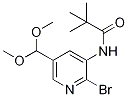 N-(2-Bromo-5-(dimethoxymethyl)pyridin-3-yl)-pivalamide CAS#: 1171919-93-9