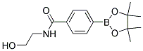 N-[2-HYDROXYETHYL]BENZAMIDE-4-BORONIC ACID, PINACOL ESTER CAS#: 1073353-51-1