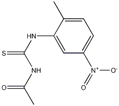 N-[[(2-Methyl-5-nitrophenyl)amino]thioxomethyl]acetamide CAS#: 72621-59-1
