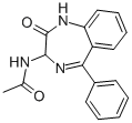 N-(2-OXO-5-PHENYL-2,3-DIHYDRO-1H-BENZO[E][1,4]DIAZEPIN-3-YL)-ACETAMIDE CAS#: 70890-53-8